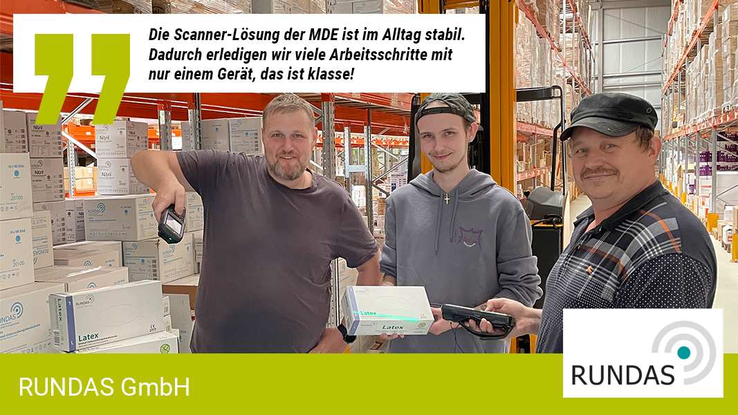 RUNDAS GmbH setzt auf DESK & IAS – Erfolgreiche MDE-Einführung mit Sage 100