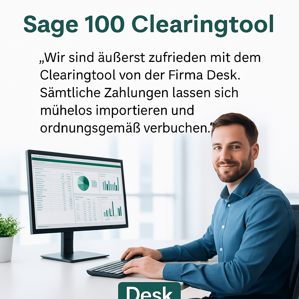 Sage 100 Clearingtool – Kunde bestätigt beeindruckende Zeitersparnis und Zuverlässigkeit