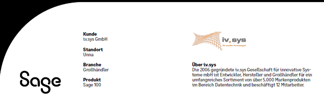 Sage 100 im Großhandel