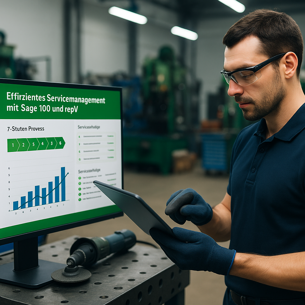 Effizientes Servicemanagement mit Sage 100 und repV – Referenz Druweko GmbH